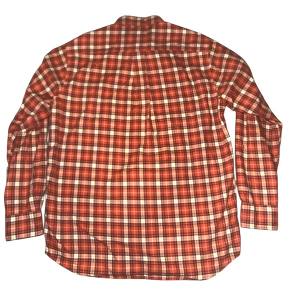 Eddie Bauer Men’s Button Front Long Sleeve Outdoors Plaid Shirt | Size Medium - Picture 4 of 7